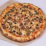 Meat and Cheese Pizza